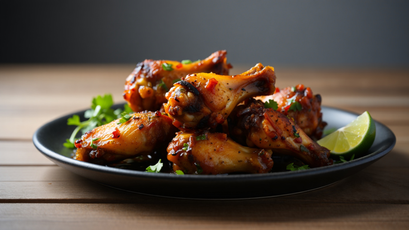 Spicy Jerk Chicken Wings