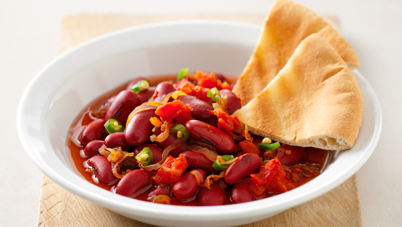 Spicy Kidney Bean Breakfast