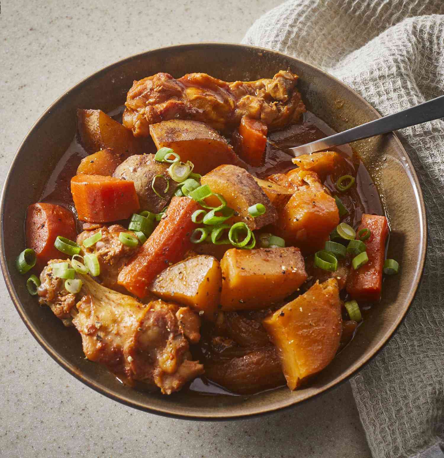 Spicy Korean Chicken and Potatoes