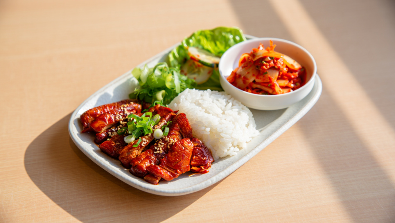 Spicy Korean Marinated Pork