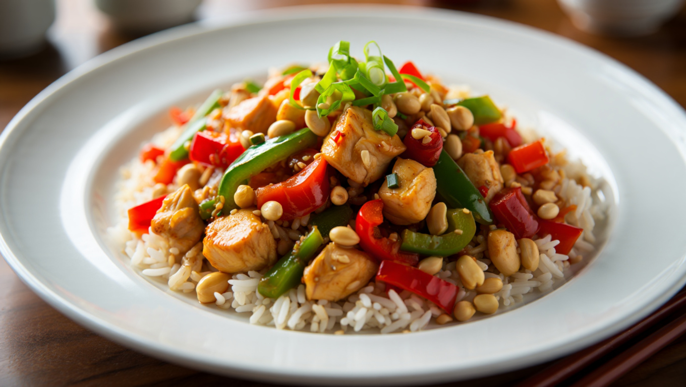 Spicy Kung Pao Chicken