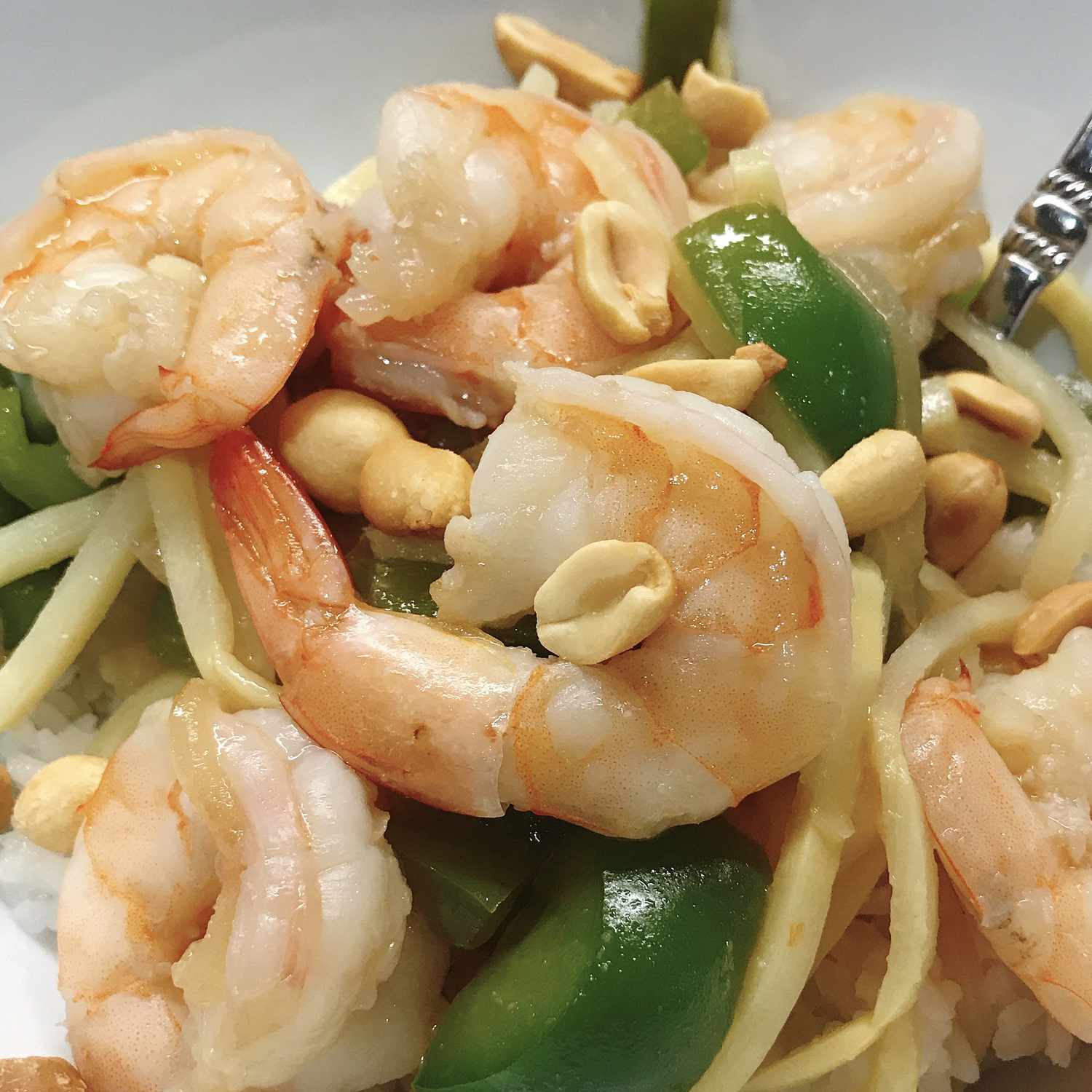 Spicy Kung Pao Shrimp
