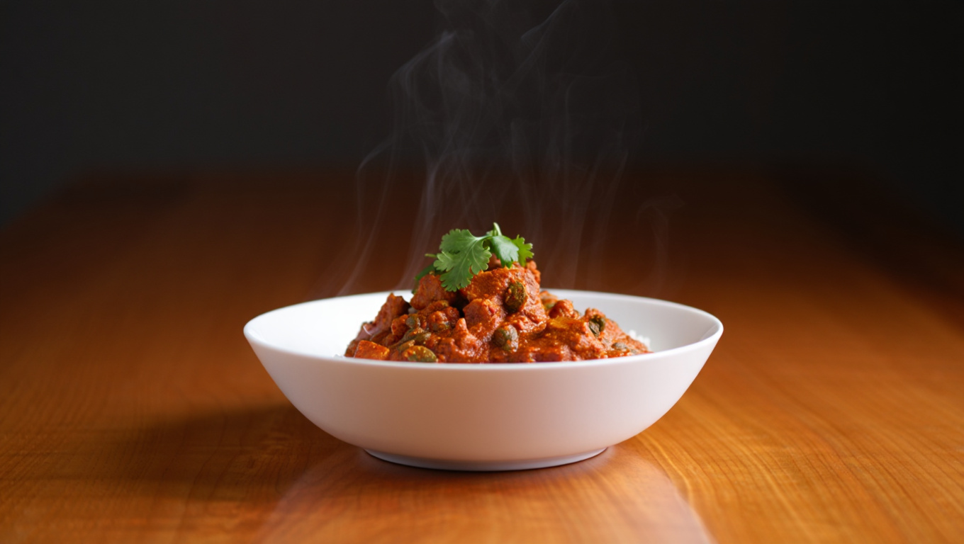 Spicy Lamb Madras Curry