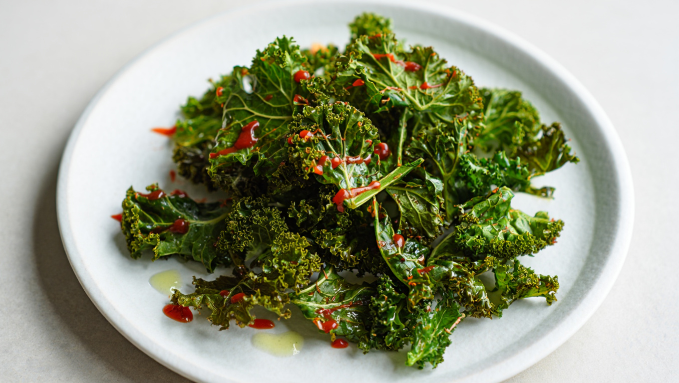 Spicy Lime Kale Chips