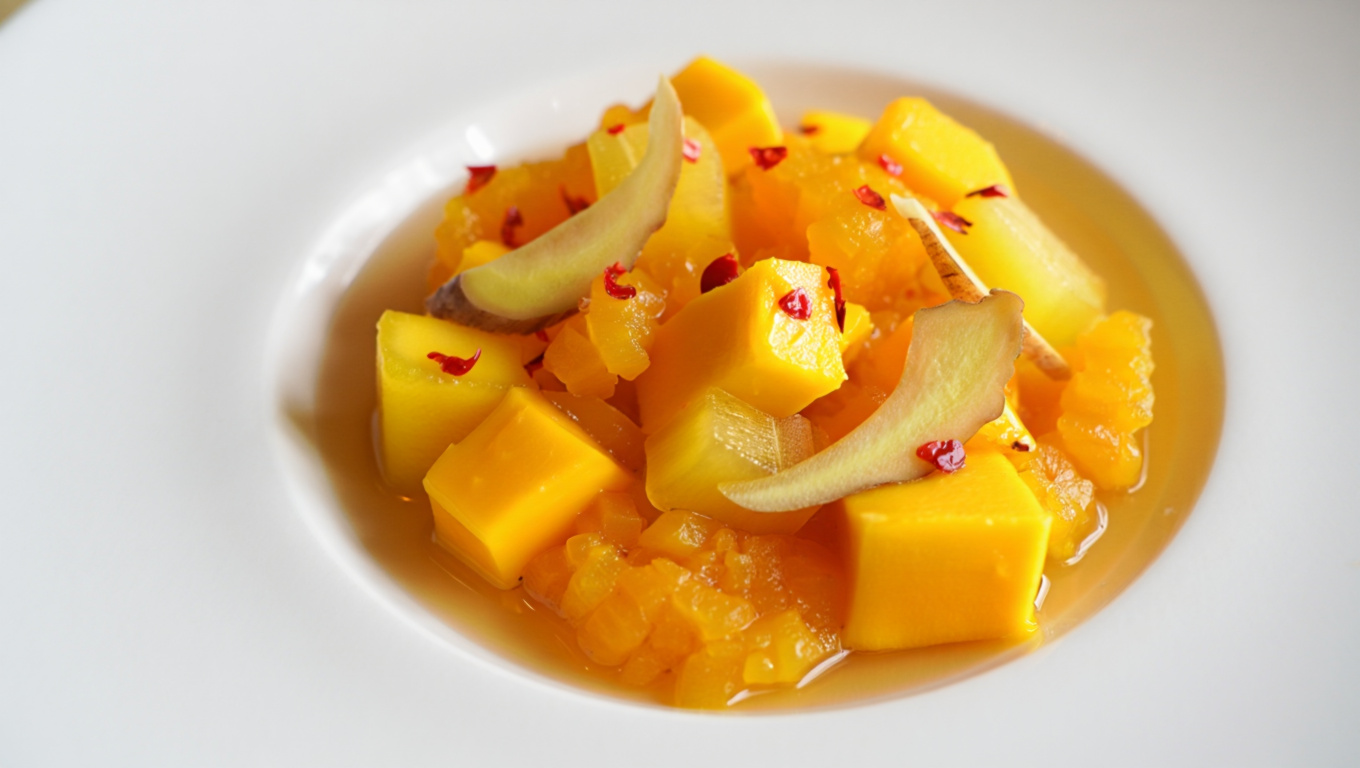 Spicy Mango Pineapple Chutney