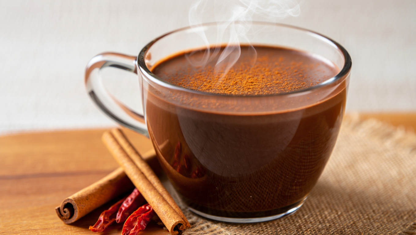 Spicy Mayan Hot Chocolate