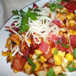 Spicy Mexican Charred Corn