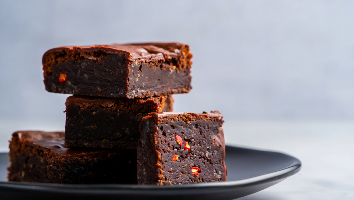 Spicy Mexican Chocolate Brownies