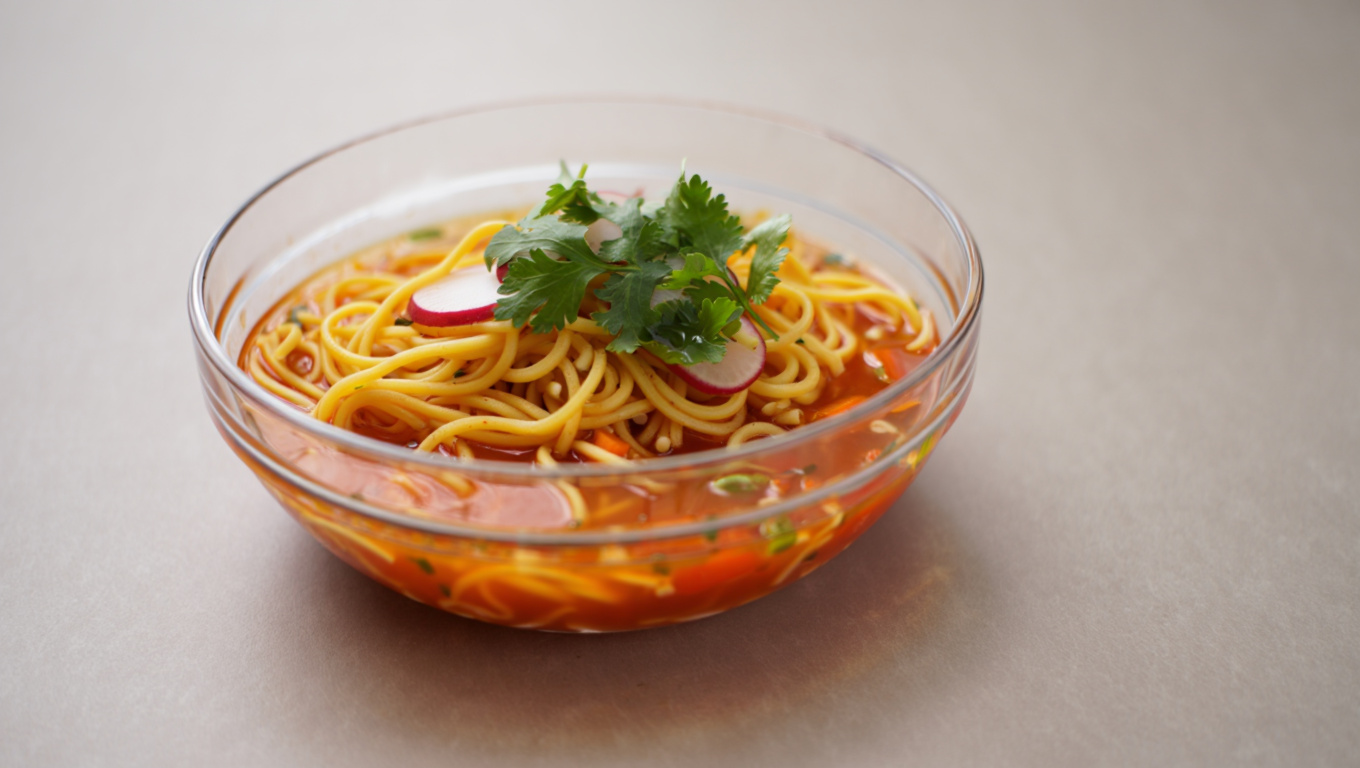 Spicy Mexican Noodle Soup