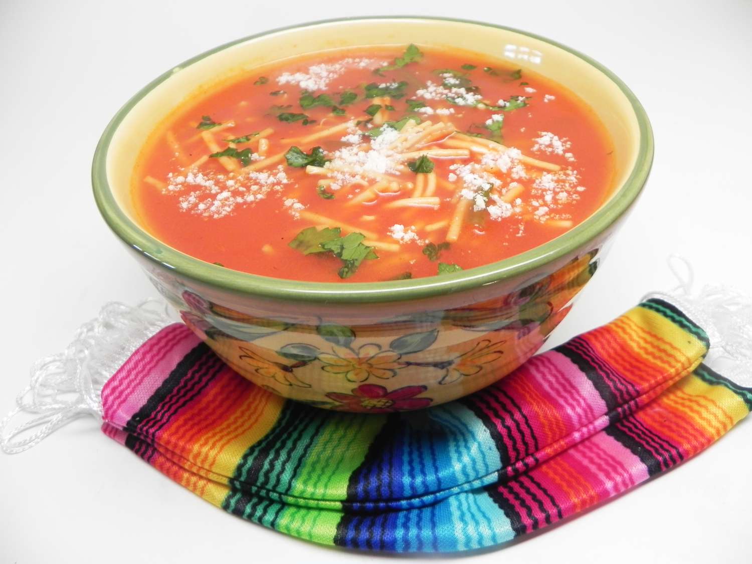 Spicy Mexican Noodle Soup