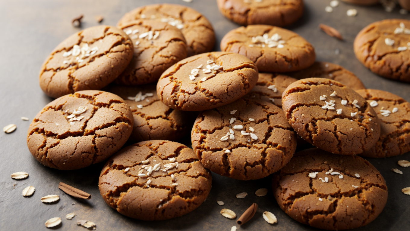 Spicy Molasses Ginger Cookies