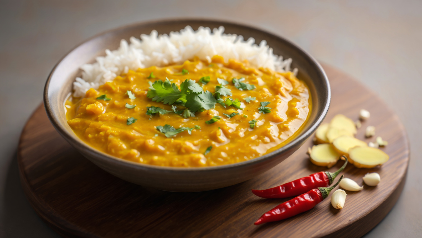 Spicy Moong Dal Curry