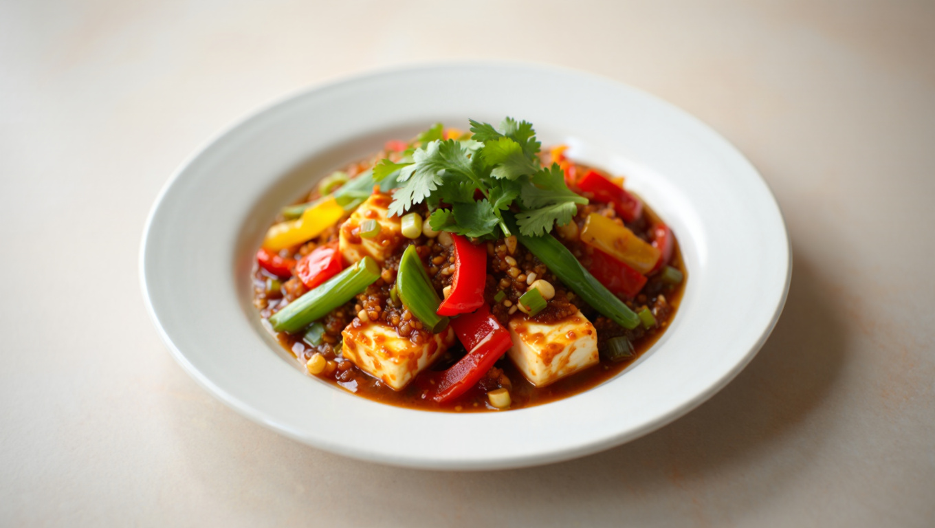 Spicy Paneer Stir-Fry