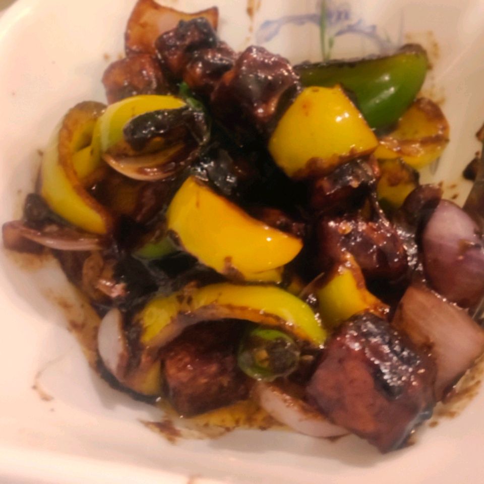 Spicy Paneer Stir-Fry