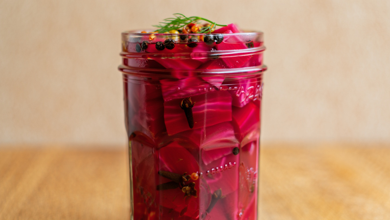 Spicy Pickled Beets