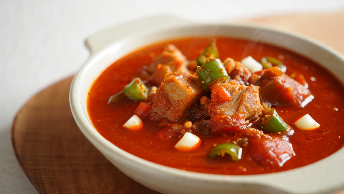 Spicy Pork with Chile Stew