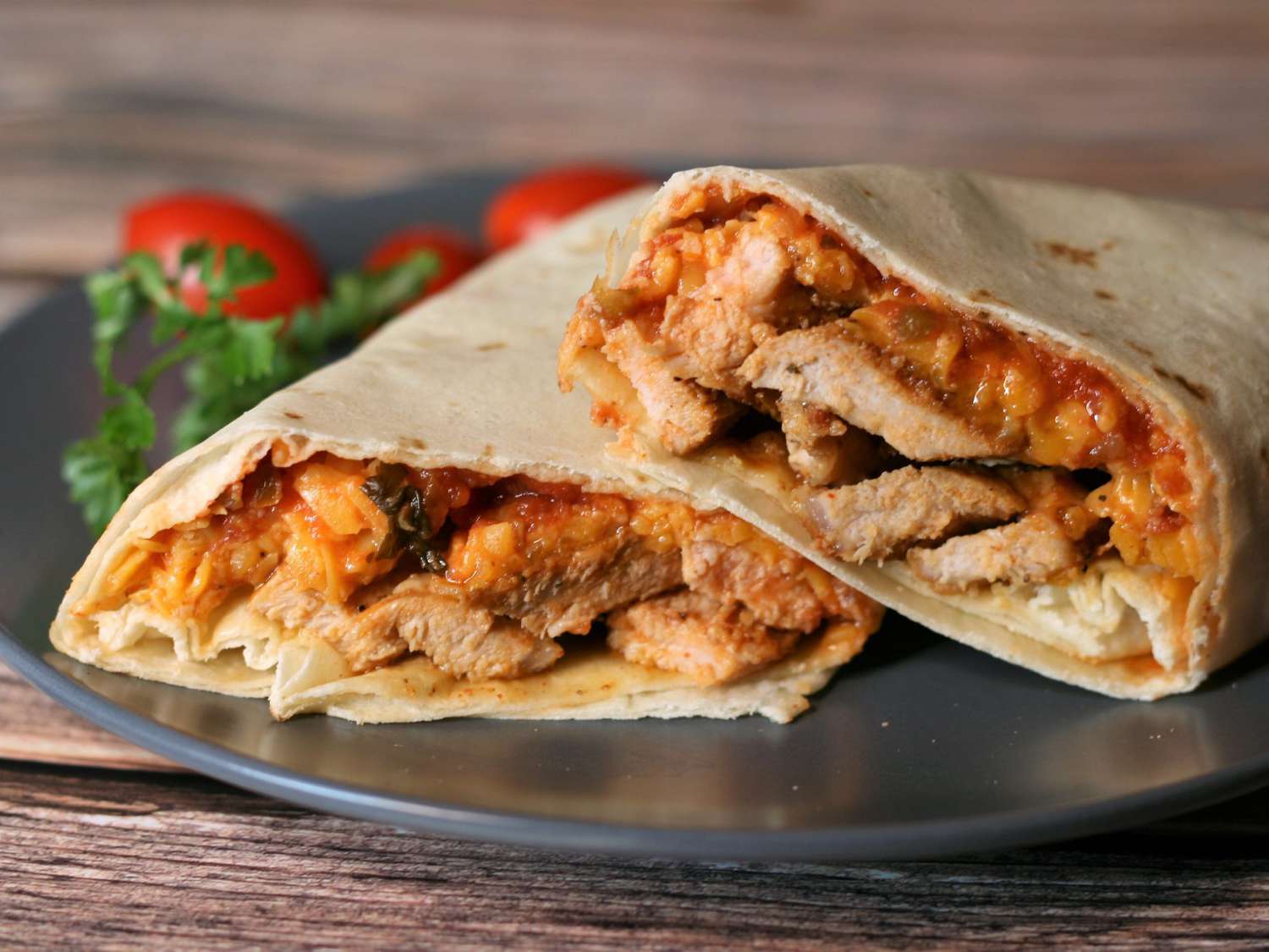 Spicy Pork Wrap