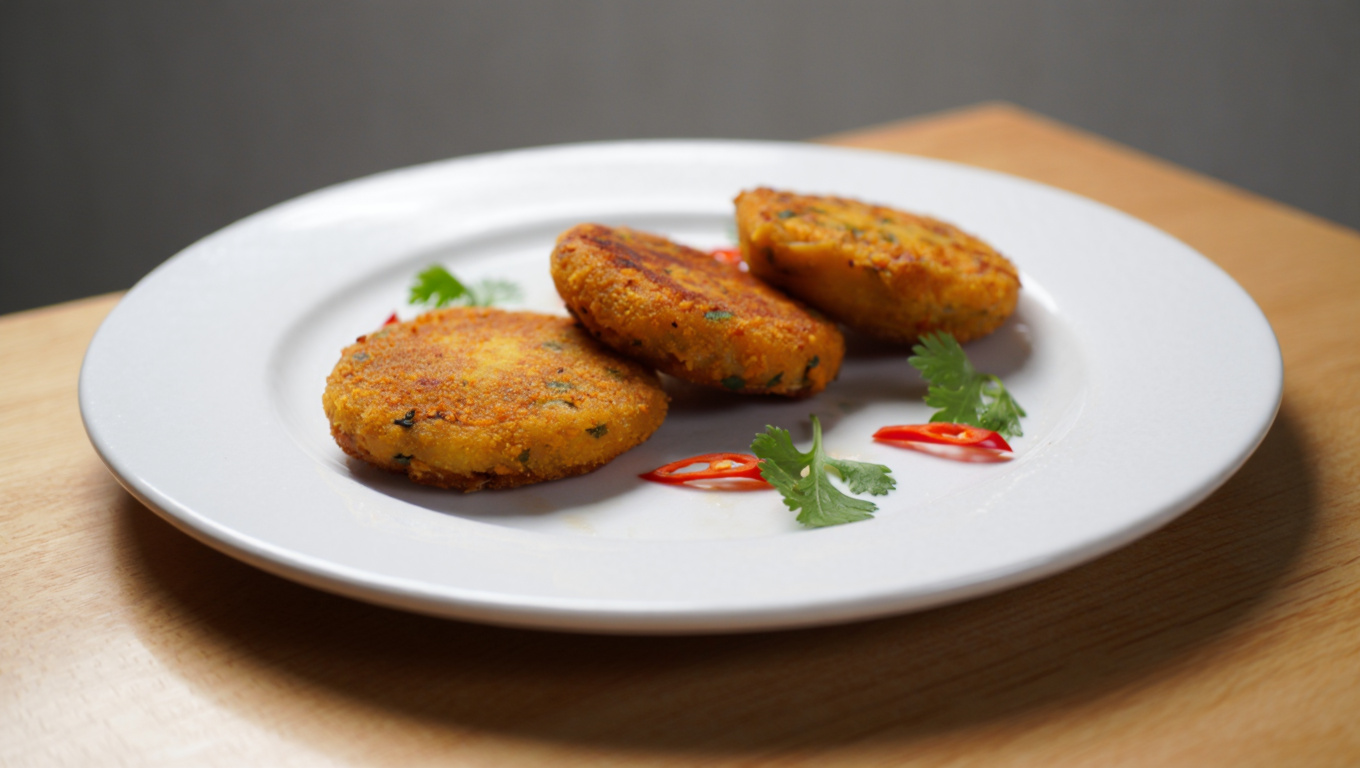 Spicy Potato Cutlets