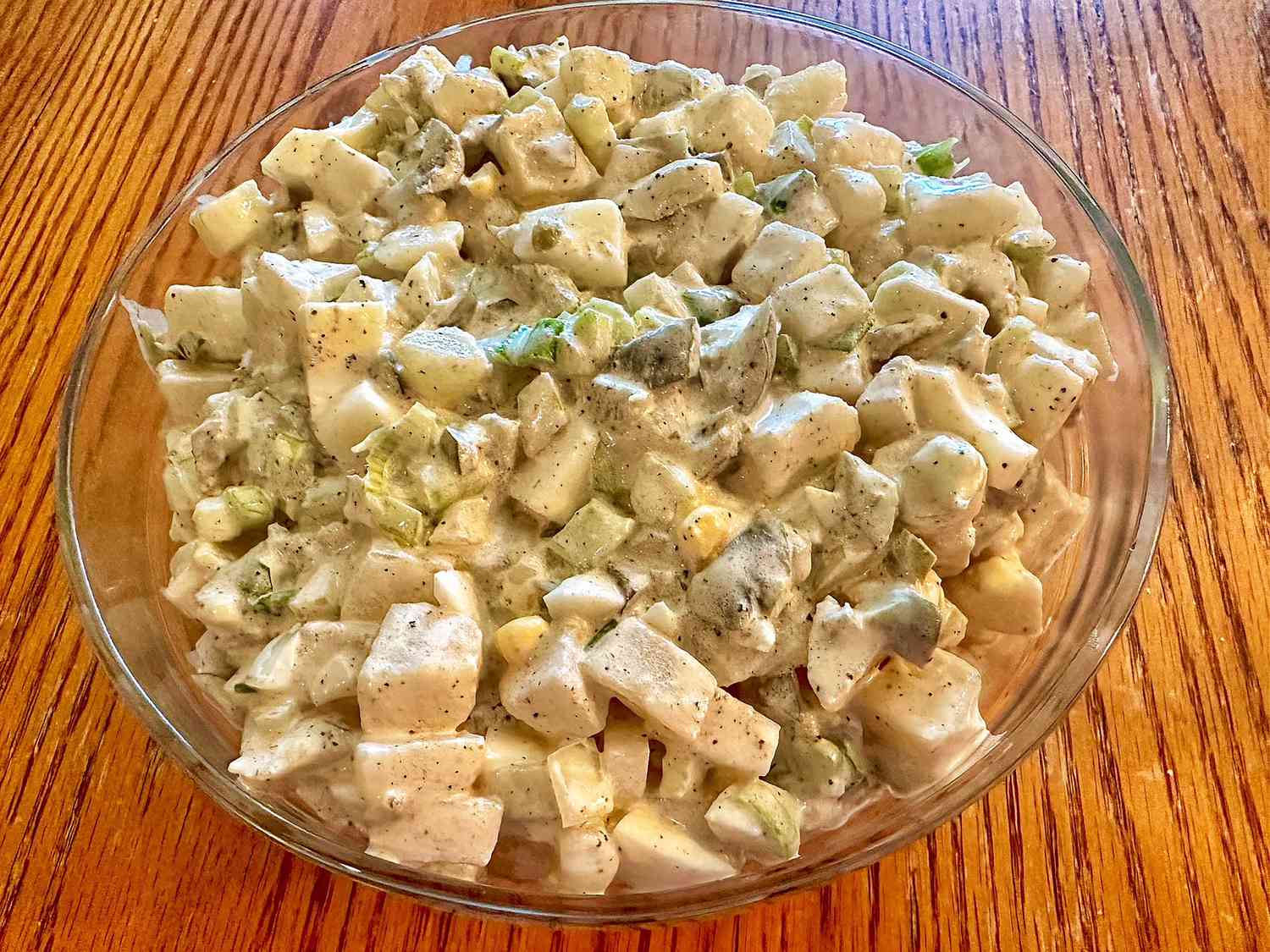 Spicy Potato Salad with Pickled Jalapenos