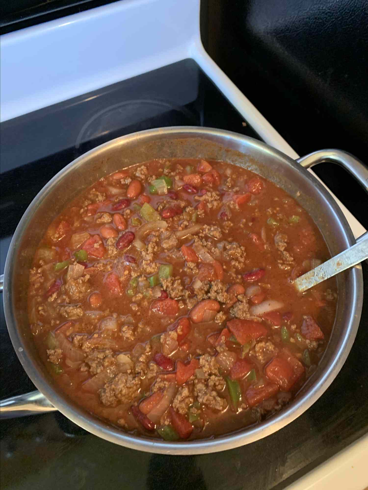 Spicy Pumpkin Beef Chili