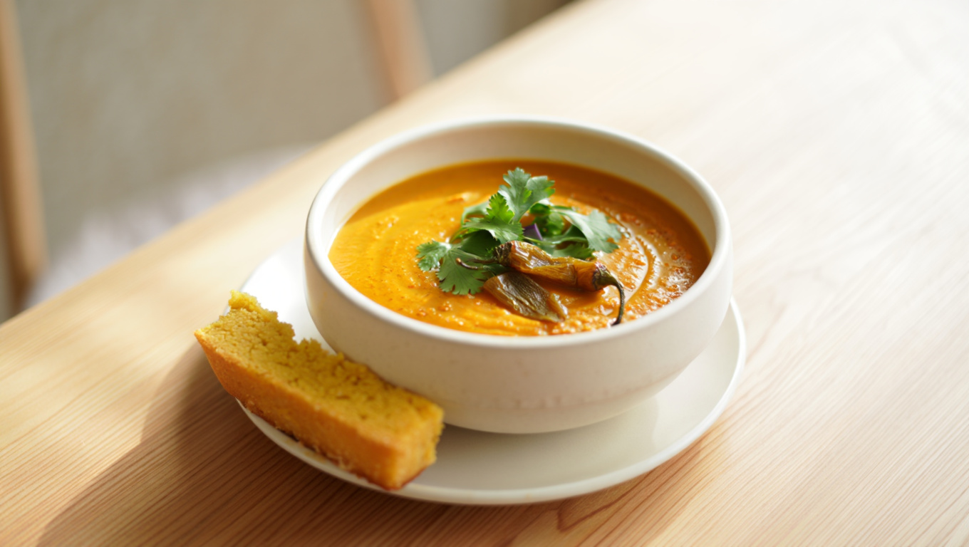 Spicy Pumpkin Chipotle Soup