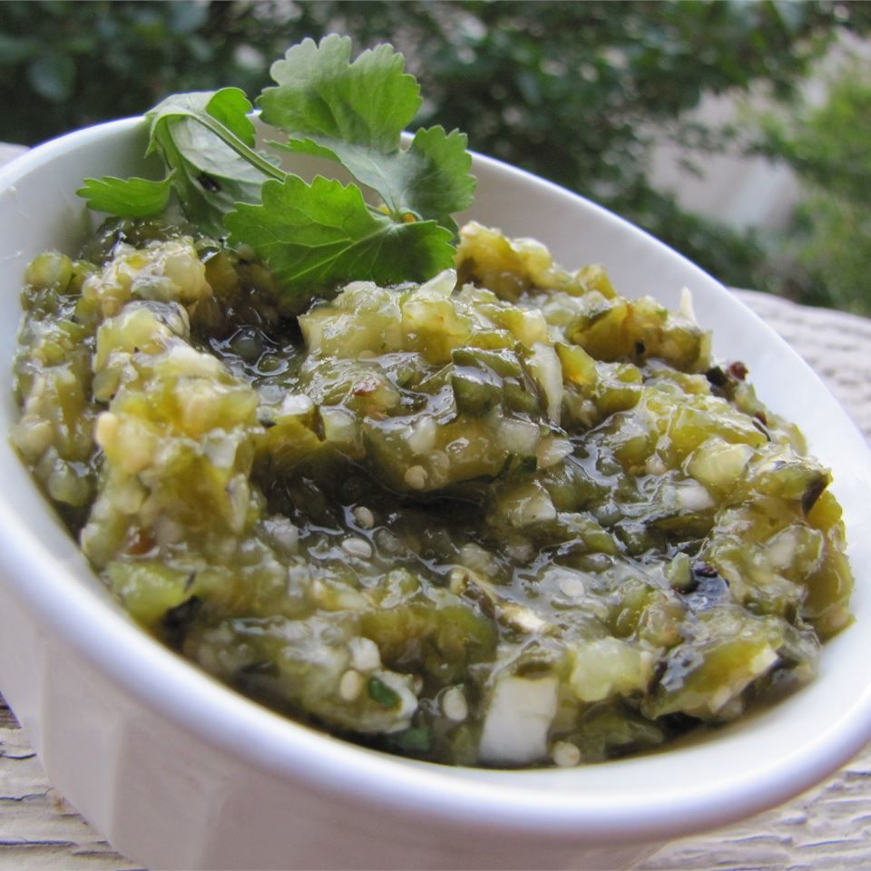 Spicy Roasted Salsa Verde
