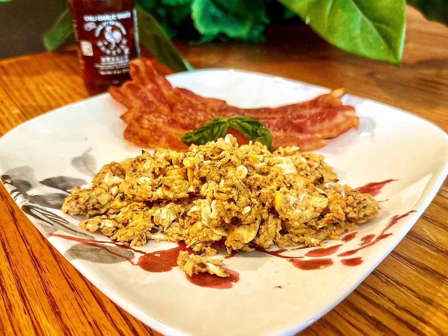 Spicy Scrambled Eggs