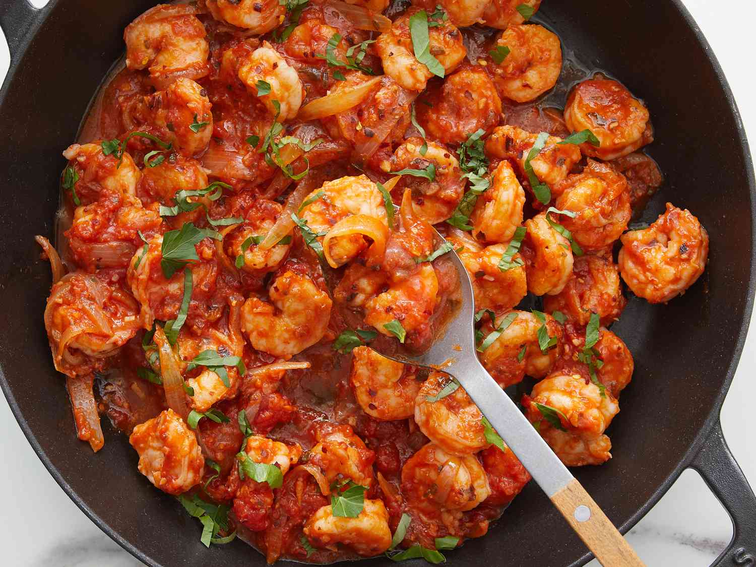 Spicy Shrimp Fra Diavolo