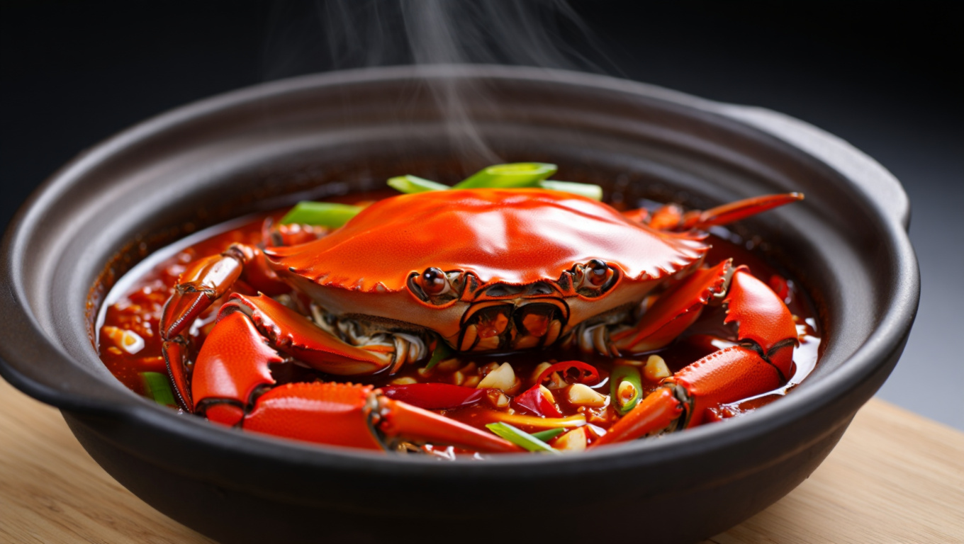 Spicy Singaporean Crab