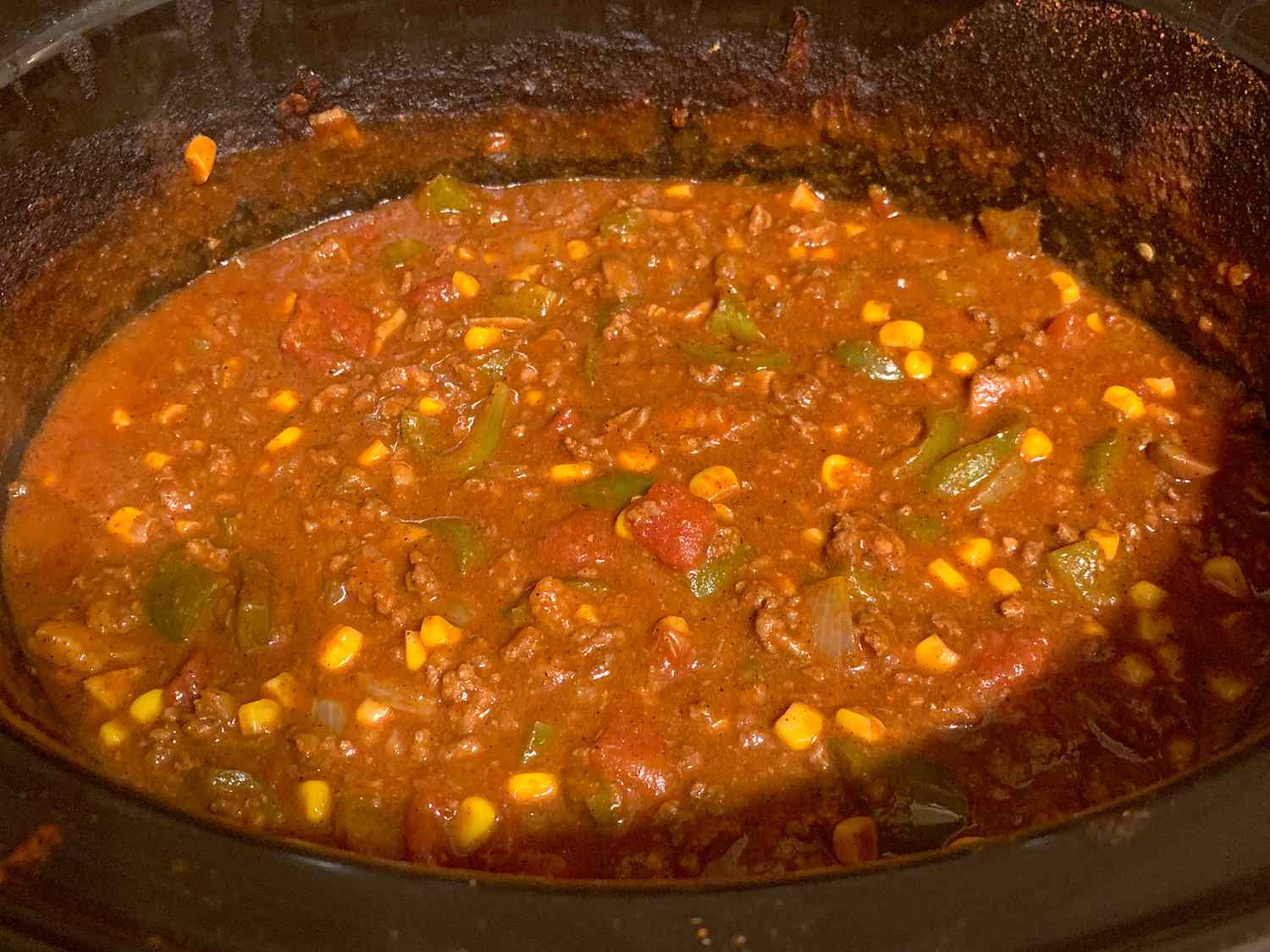 Spicy Slow-Cooked Beef Chili
