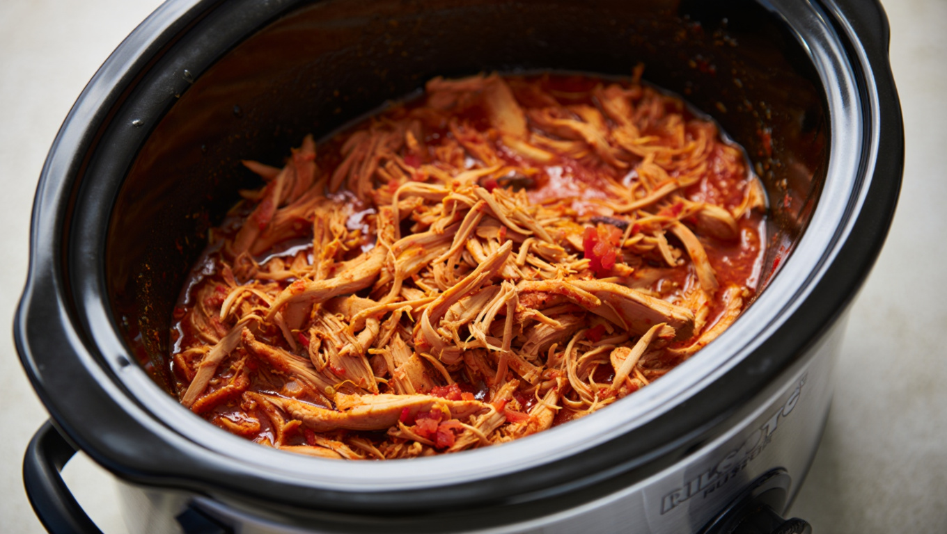 Spicy Slow Cooker Chicken