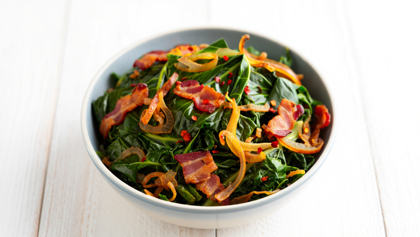 Spicy Southern Collard Greens