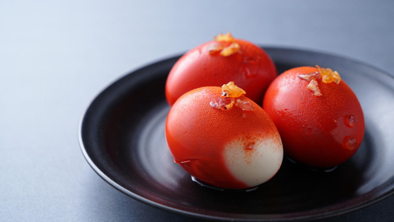 Spicy Sriracha Pickled Eggs