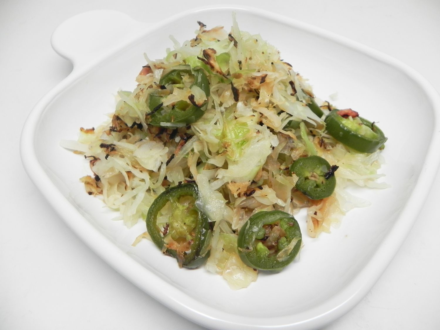 Spicy Steamed Cabbage