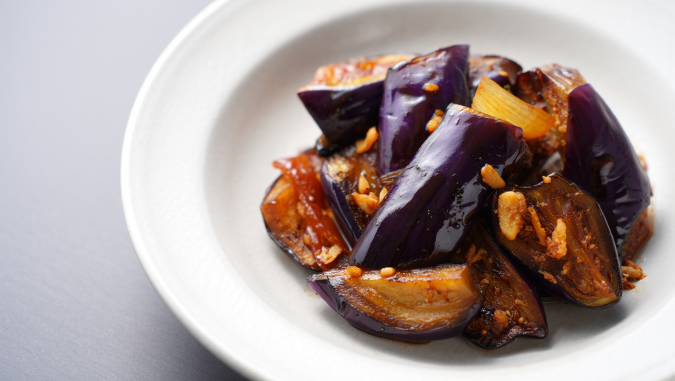 Spicy Stir-Fried Eggplant