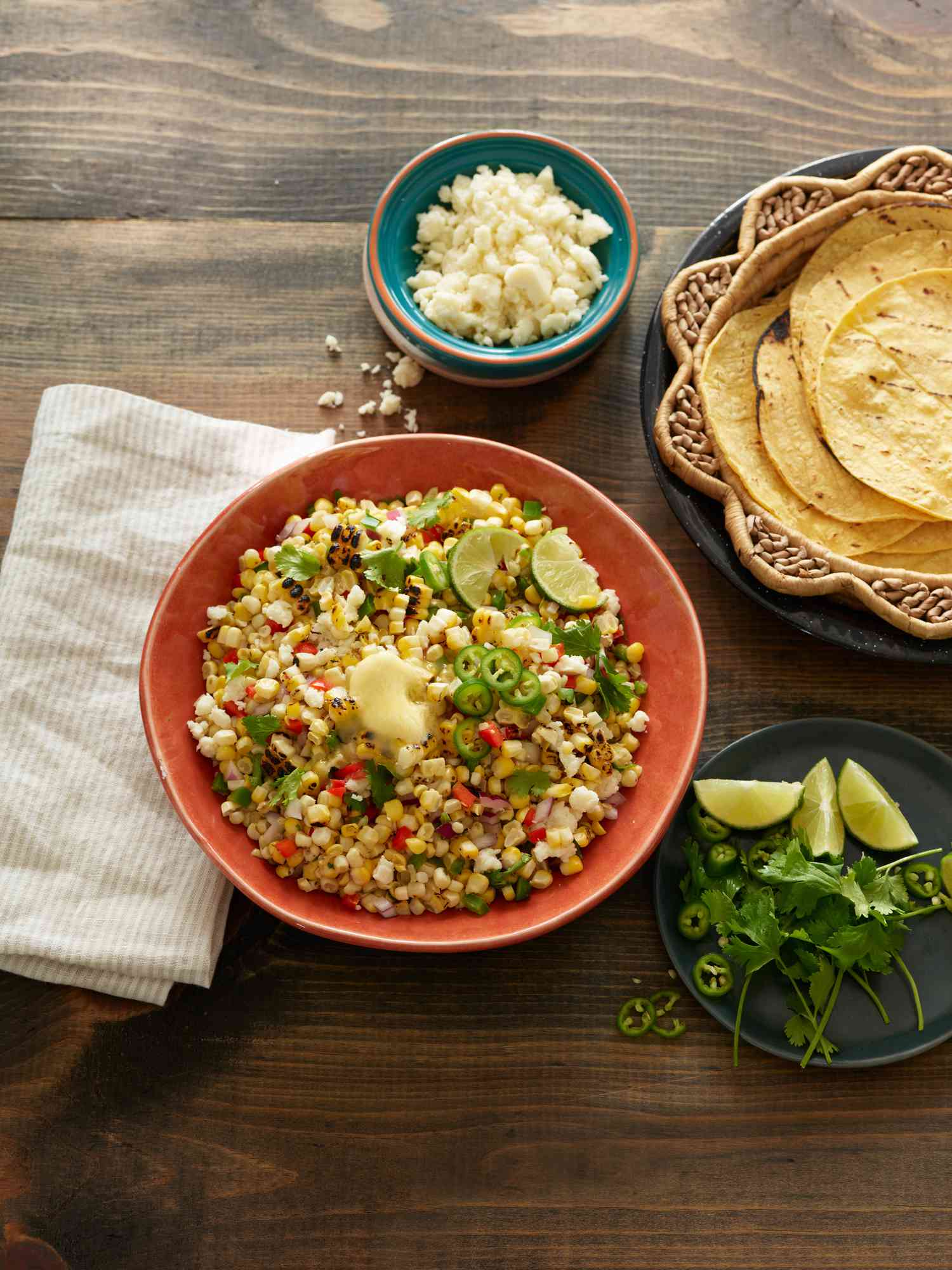 Spicy Street Corn Salad