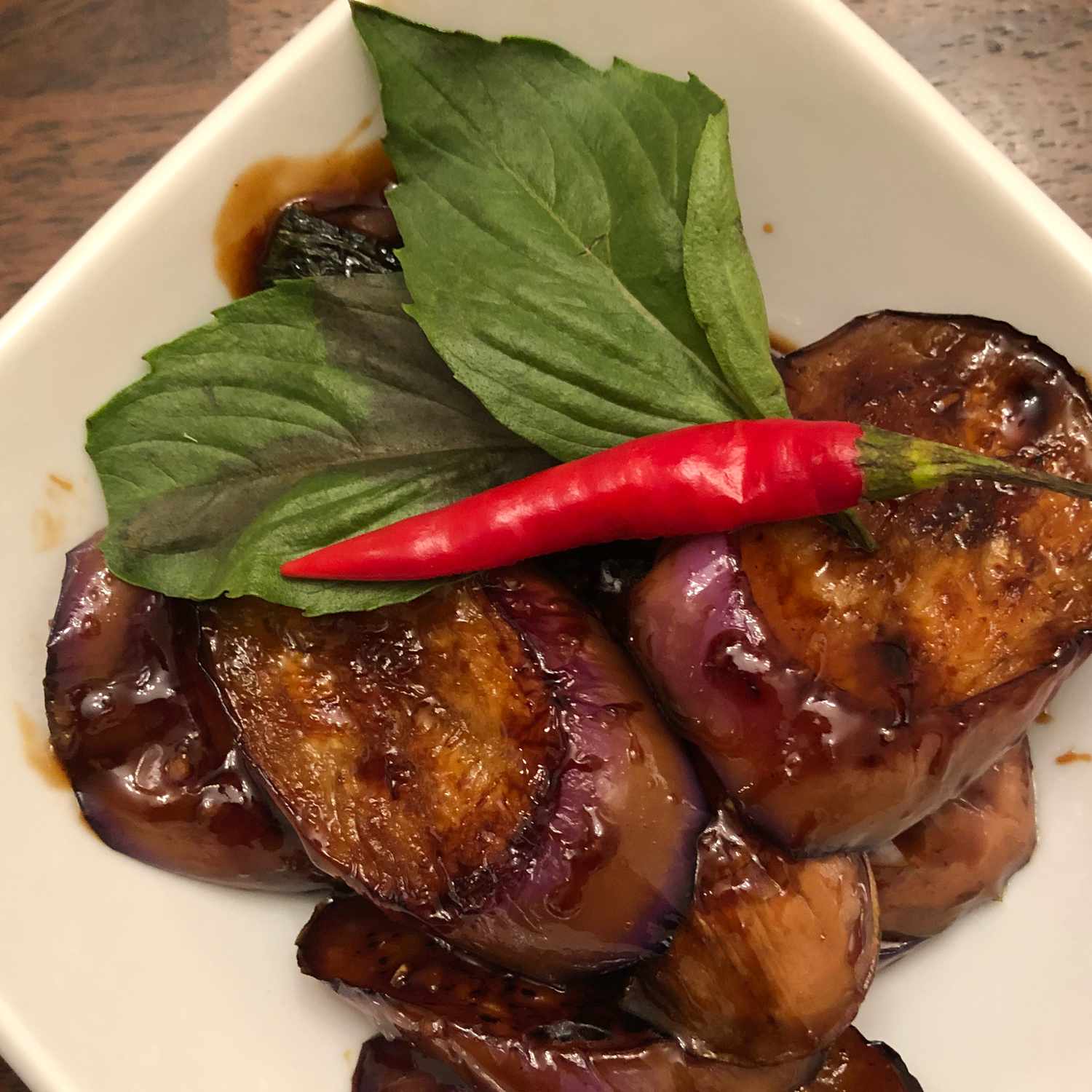 Spicy Sweet Chinese Eggplant