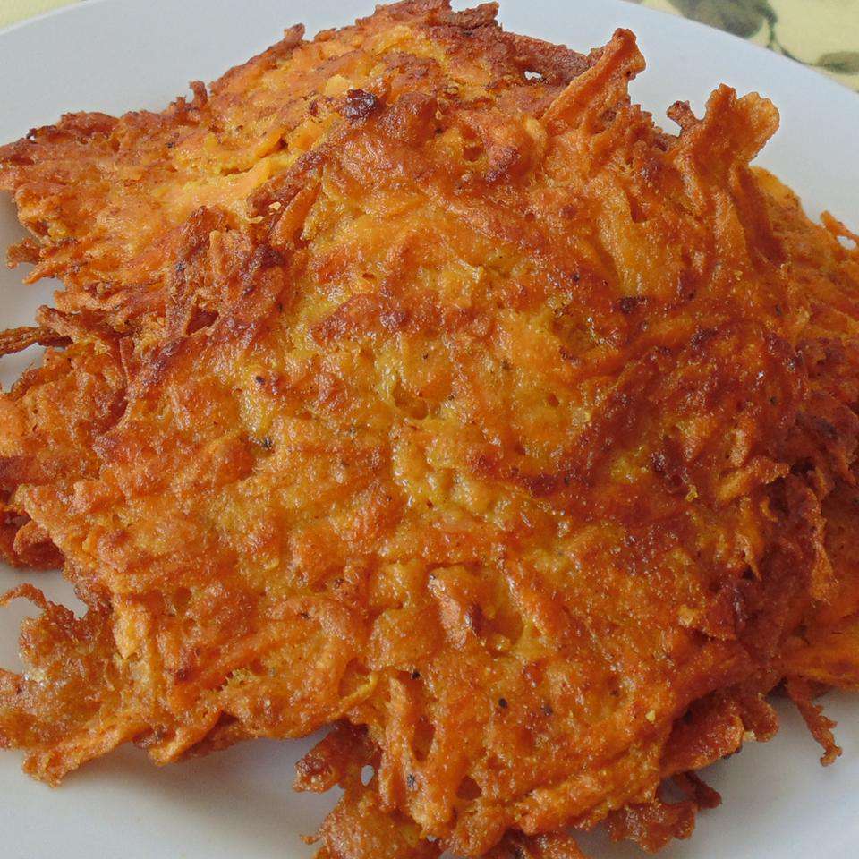 Spicy Sweet Potato Latkes
