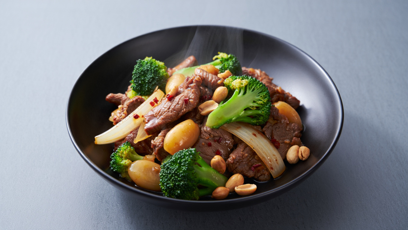 Spicy Szechuan Beef Stir-Fry