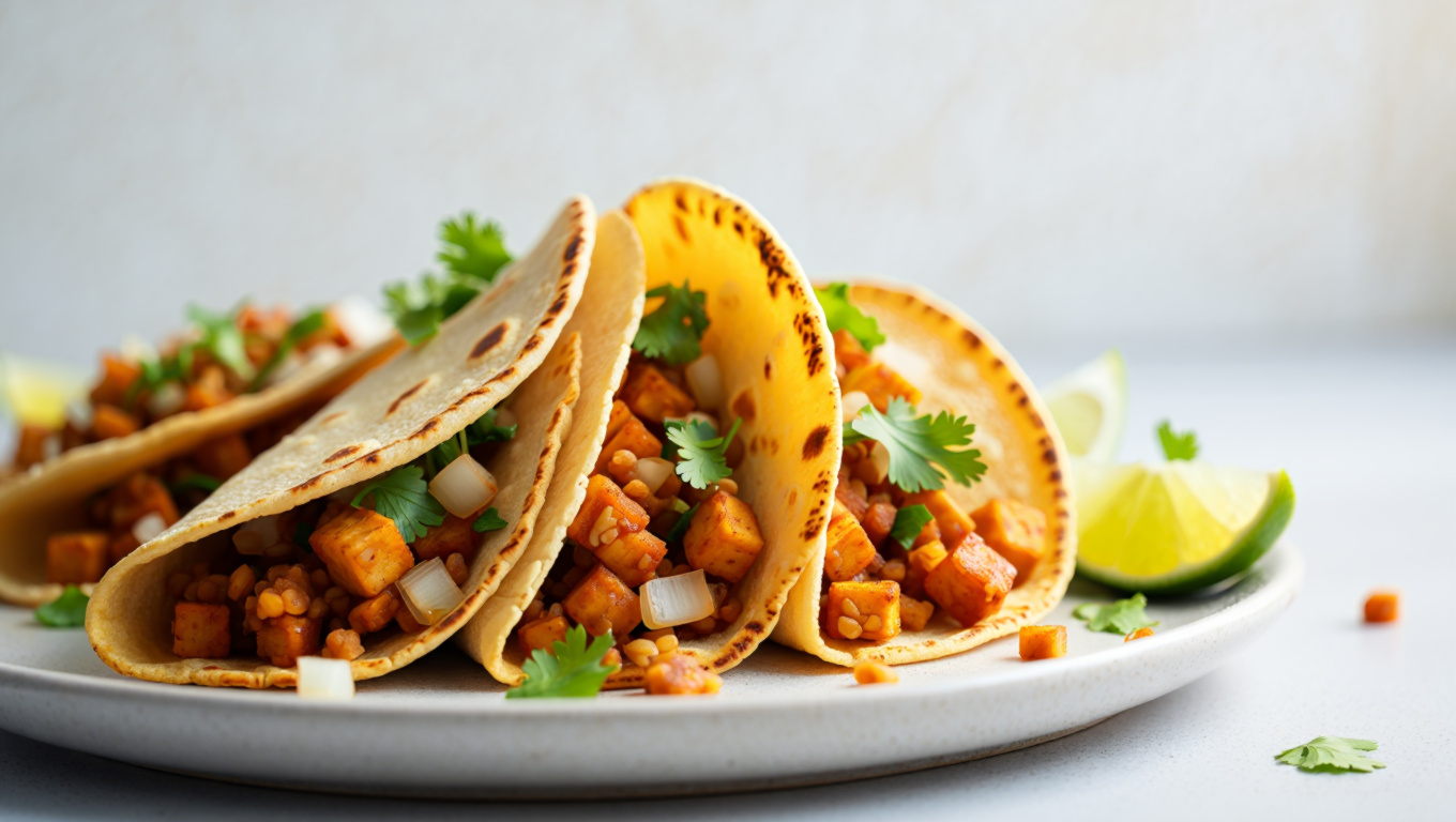Spicy Tempeh Tacos