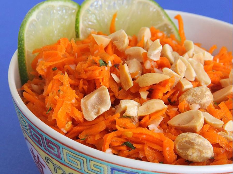 Spicy Thai Carrot Salad
