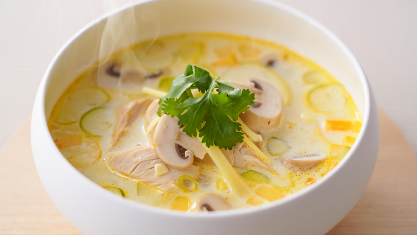 Spicy Thai Chicken Soup