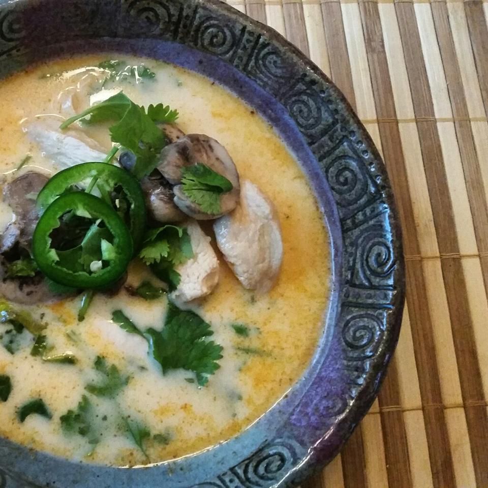 Spicy Thai Chicken Soup