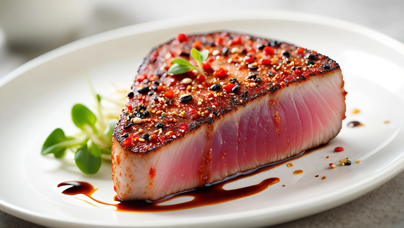 Spicy Tuna Steak Rub