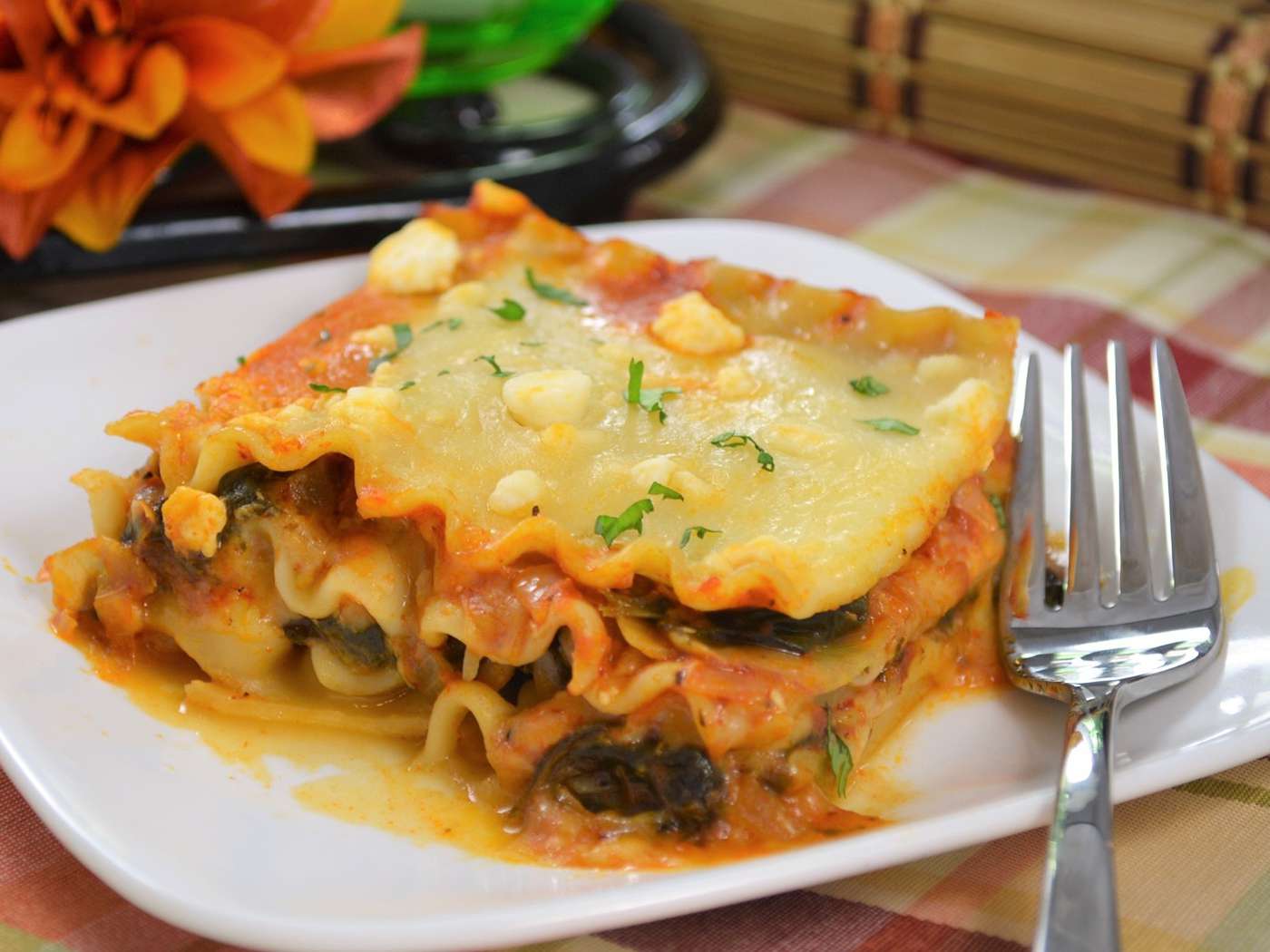 Spinach and Artichoke Lasagna