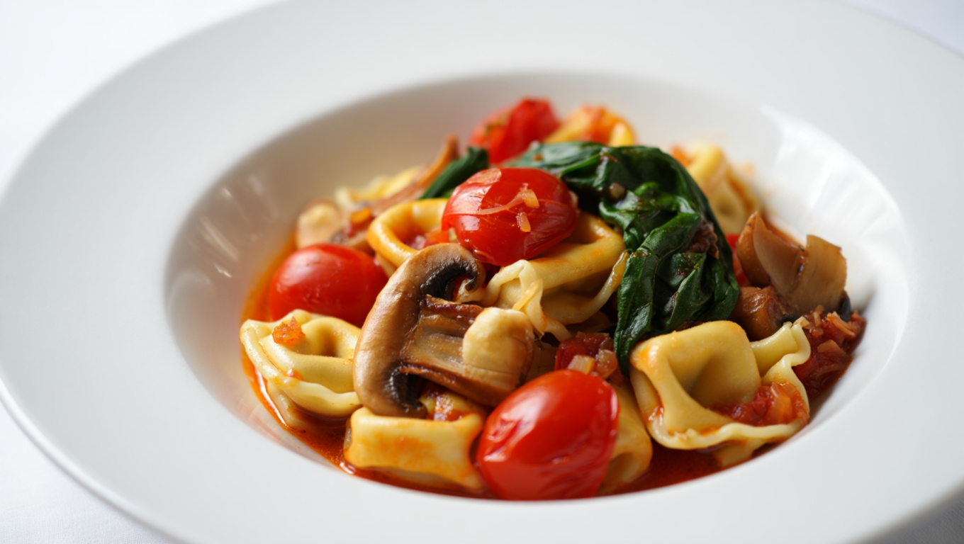 Spinach and Cheese Tortellini