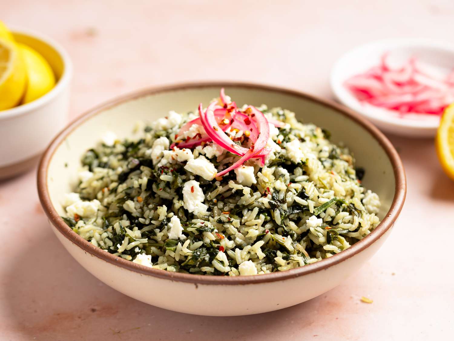 Spinach and Feta Rice