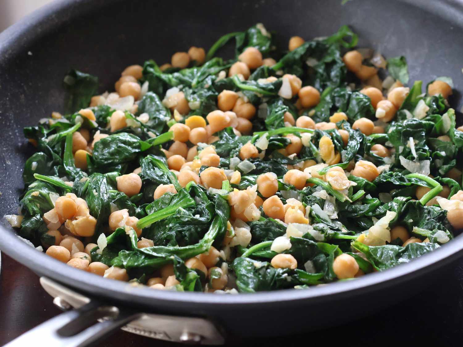 Spinach and Garbanzo Beans