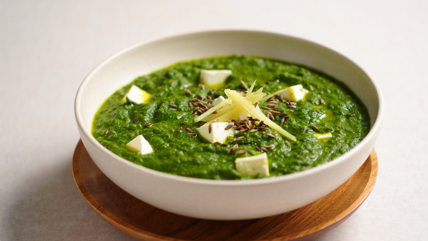 Spinach and Paneer Curry