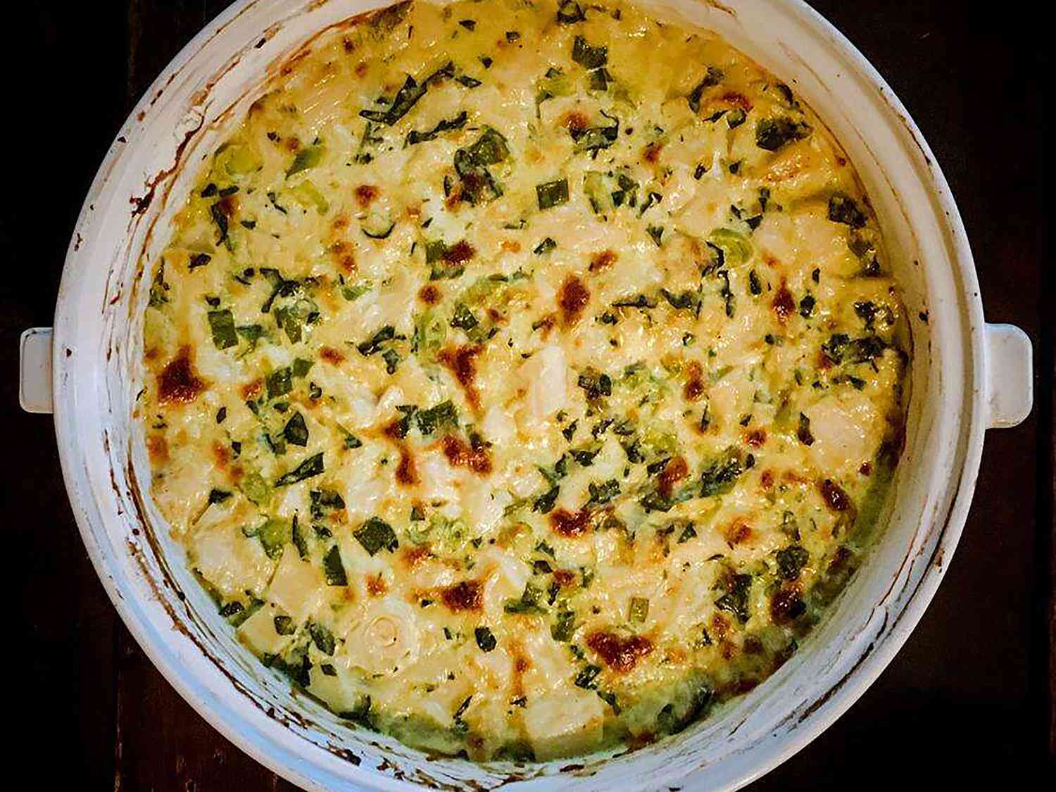 Spinach Artichoke Hearts of Palm Dip